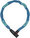 Abus Bicycle Cable Lock with Key Blue