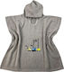 Astron Italy Kids Beach Poncho Gray 110 x 55cm