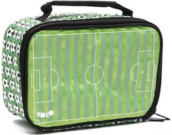 Yolo Football Handtasche für Lebensmittel Grün 14x8x22cm