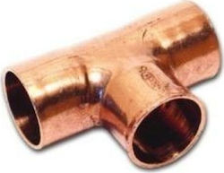 Pipe Tee Copper 28mm 82525