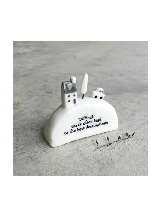 Synchronia Miniatură Decorativă Ceramică 7.2x2.4x6cm 1buc
