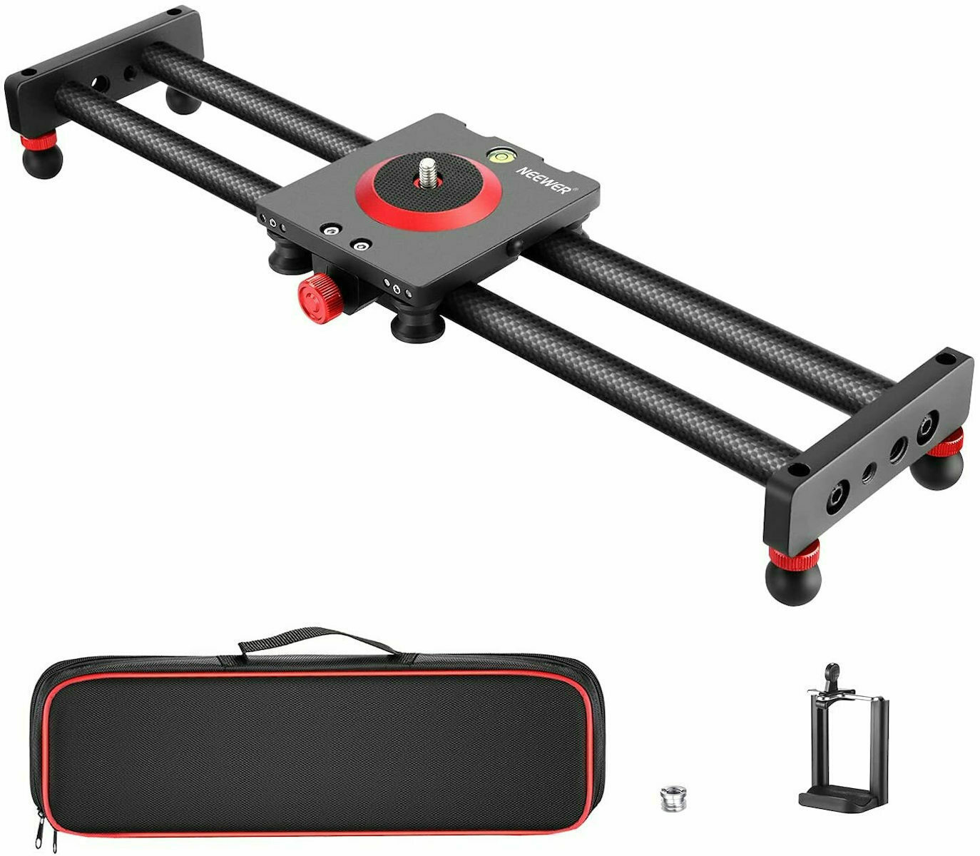Neewer Slide Camera Slider Carbon Fiber Dolly Rail 16''/40cm Skroutz.gr