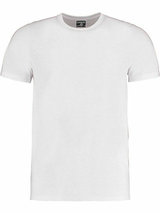 Kustom Kit Superwash 60 Ανδρικό Διαφημιστικό Polo T-shirt σε Λευκό Χρώμα