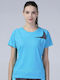 Result Ladies Dash Training Γυναικείο Διαφημιστικό T-shirt Κοντομάνικο Aqua/Grey