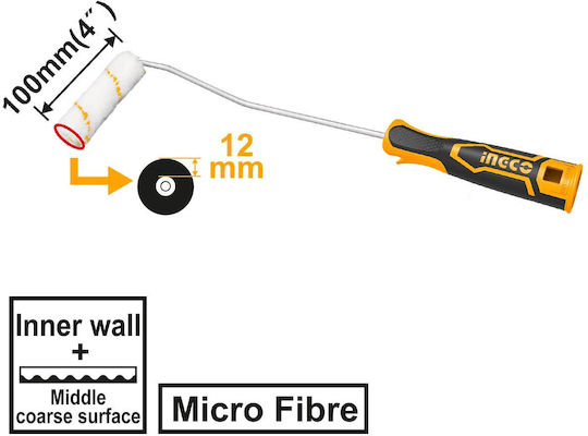 Ingco Paint Round Roller 10cm
