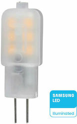 V-TAC LED Lampen für Fassung G4 Warmes Weiß 100lm 1Stück