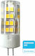 V-TAC LED Lampen für Fassung G4 Warmes Weiß 385lm 1Stück