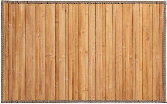 Atmosphera Πατάκι Μπάνιου Ξύλινο 131569D Natural 50x80εκ.