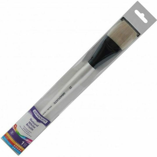 Daler Rowney Πινέλο Ζωγραφικής Στρογγυλό Daler Rowney Graduate Bristle Bright No18