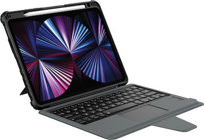 Nillkin Flip Cover Synthetic Leather with Keyboard English US Black (iPad 2019/2020/2021 10.2'')