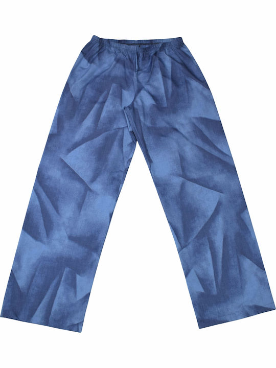 Apple Boxer Winter Damen Pyjama-Hose Marineblau