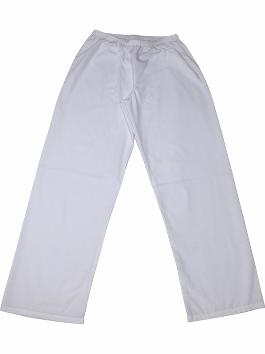 Apple Boxer Winter Damen Pyjama-Hose Weiß
