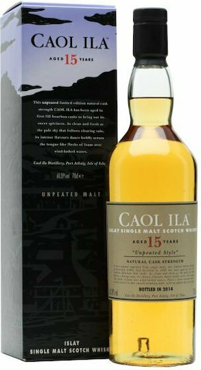 Unpeated Single Malt Ουίσκι 15 Ετών Σκωτίας 60.39% 700ml