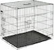 Kerbl Стоманена кутия за куче с 2 врати 92x63x74см