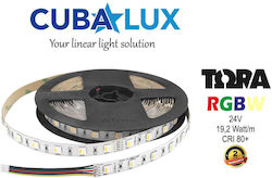 Cubalux Ταινία LED Τροφοδοσίας 24V RGBW Μήκους 5m και 60 LED ανά Μέτρο