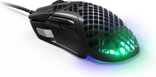 SteelSeries Aerox 5 RGB Mouse de Gaming 18000 DPI Negru Mat