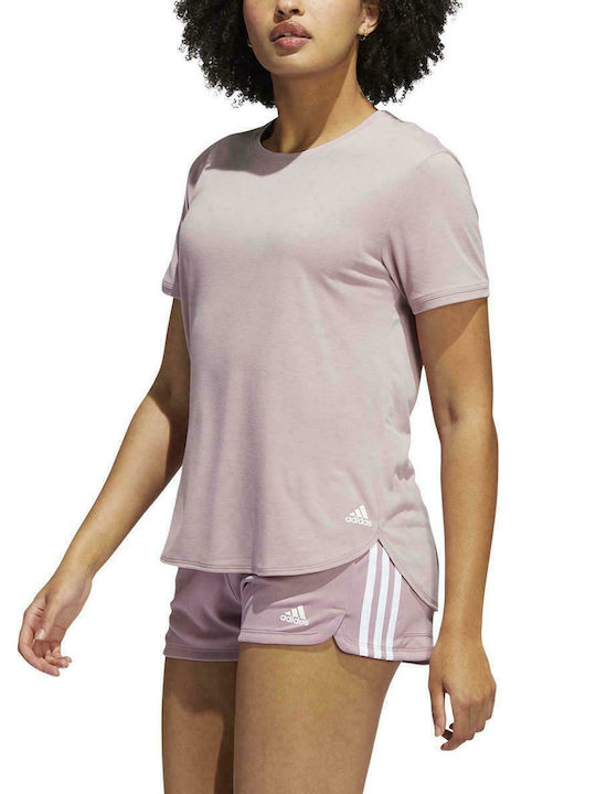 Adidas Go To 2.0 Women's Sport T-shirt Pink