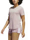 Adidas Go To 2.0 Γυναικείο Αθλητικό T-shirt Ροζ