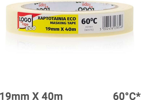 Logo Χαρτοταινία Eco Λεύκη 1021.046 19mm x 40m