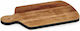 BigBuy Rectangular Wooden Chopping Board Brown 40x25.7cm