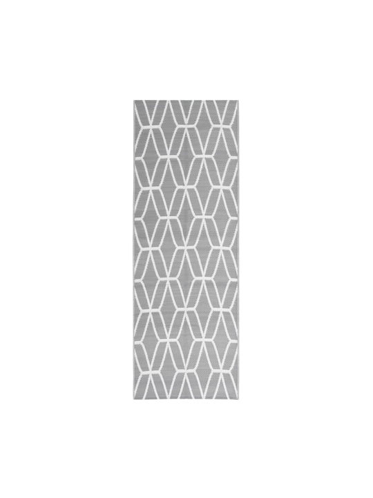 vidaXL Rug Outdoor Rectangular Gray