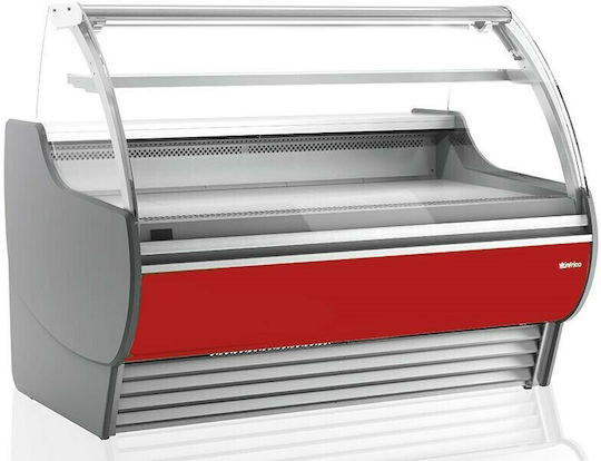 Infrico Vitrină pentru carne Barcelona Înălțime 129xLungime 156.2xLățime 115cm
