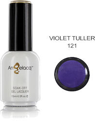 Angelacq Хибриден Лак за Нокти 121 Perle Violet...