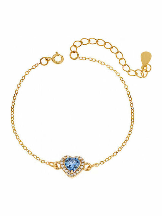Senza Women's Bracelet with Heart Design in Sil...