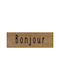 Entrance Mat made of Coir L-C Bondia Beige 25x75cm