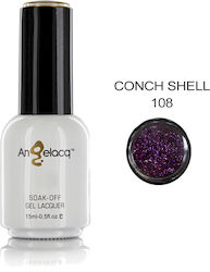 Angelacq Halb-permanenter Nagellack 108 Conch S...