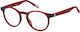 Tommy Hilfiger Rame Ochelari Copii Acetat Roșii...