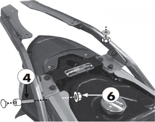 Givi Rack for Honda Wave 12-14 12-14