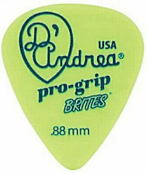 D'Andrea Pro Grip Brites 351 Medium/Heavy Πένα Κιθάρας 1τμχ