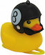 Liix Deco Duck Eightball Παιδική Κόρνα Ποδηλάτου Κίτρινη