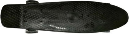 Loco Complete Penny Board Black with LED Wheels up to 60 kg 56cmx15cm