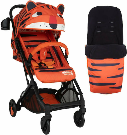 Cosatto Woosh 3 Kinderwagen Geeignet für Neugeborene Orange 7.2kg