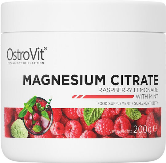OstroVit Supreme Pure Magnesium Citrate 200gr Raspberry Lemonade