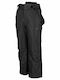 4F HJZ22-JSPMN001-20S Kids Dungarees for Ski & Snowboard Black