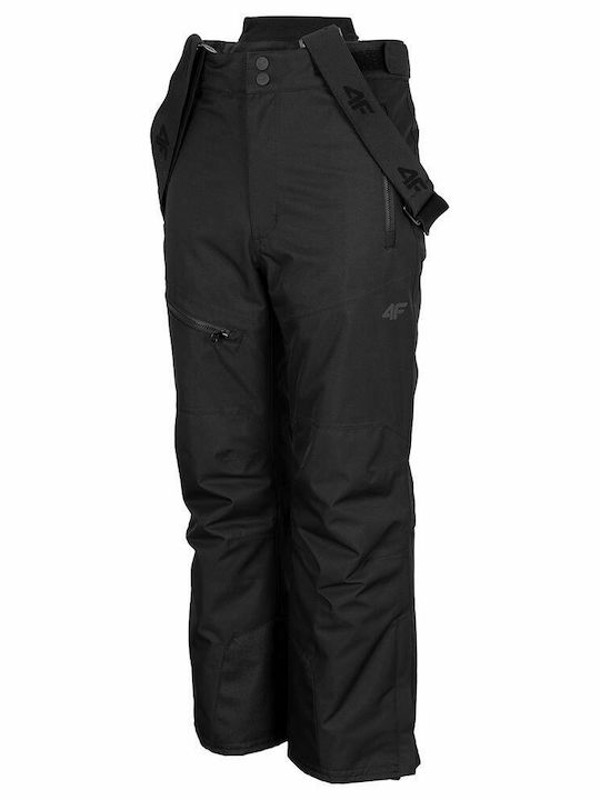 4F HJZ22-JSPMN002-20S Παιδικό Παντελόνι Σκι & Snowboard Μαύρο