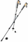 Silva Pair of Compact Aluminum Trekking Poles with 3 Sections Cork Gray 232gr