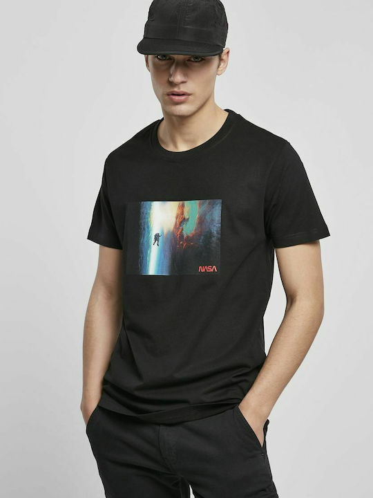 NASA Planet T-shirt Μαύρο