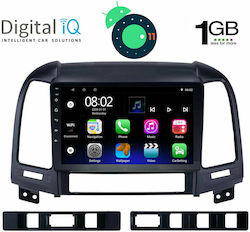 Digital IQ Ηχοσύστημα Αυτοκινήτου για Hyundai Santa FE 2006 - 2013 (Bluetooth/USB/AUX/WiFi/GPS) με Οθόνη Αφής 9"