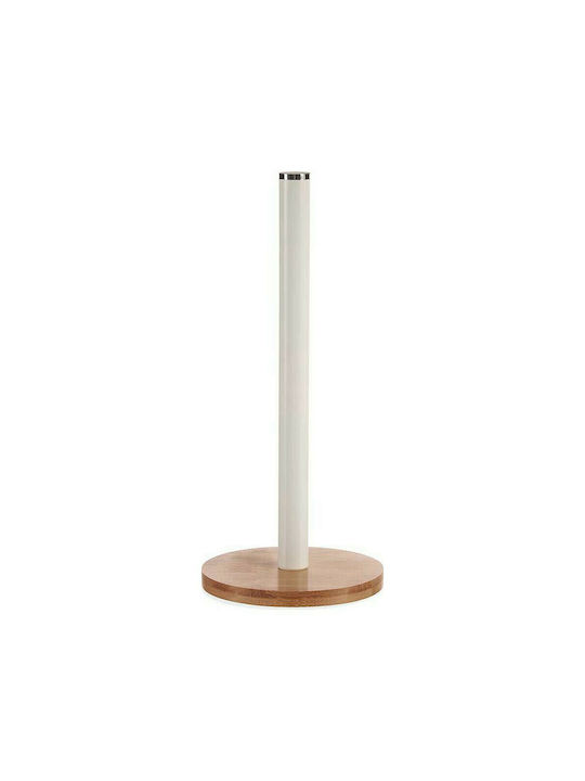 Βάση για Χαρτί Κουζίνας Μεταλλική Καφέ 15x15x34cm S3610073