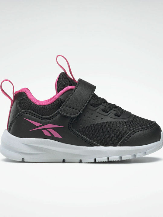 Rush Runner 4 Αθλητικά Παιδικά Παπούτσια Running με Σκρατς Core Black / Atomic Pink / Cloud White