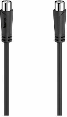 HAMA Καλώδιο Κεραίας Coax male - Coax female Μαύρο 3m (00205053)