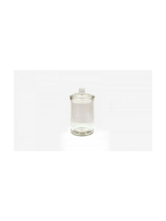 Vase General Use with Airtight Lid Glass 150ml 1pcs