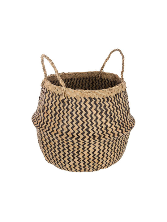 Wicker Decorative Basket 37.5x37.5x32εκ. Spitishop