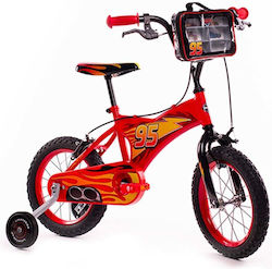 Huffy Cars 14" Kids Bicycle BMX Red