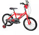 Huffy Cars 16" Παιδικό Ποδήλατo BMX Κόκκινο