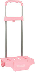 Safta Open Pink Suitcase Trolley